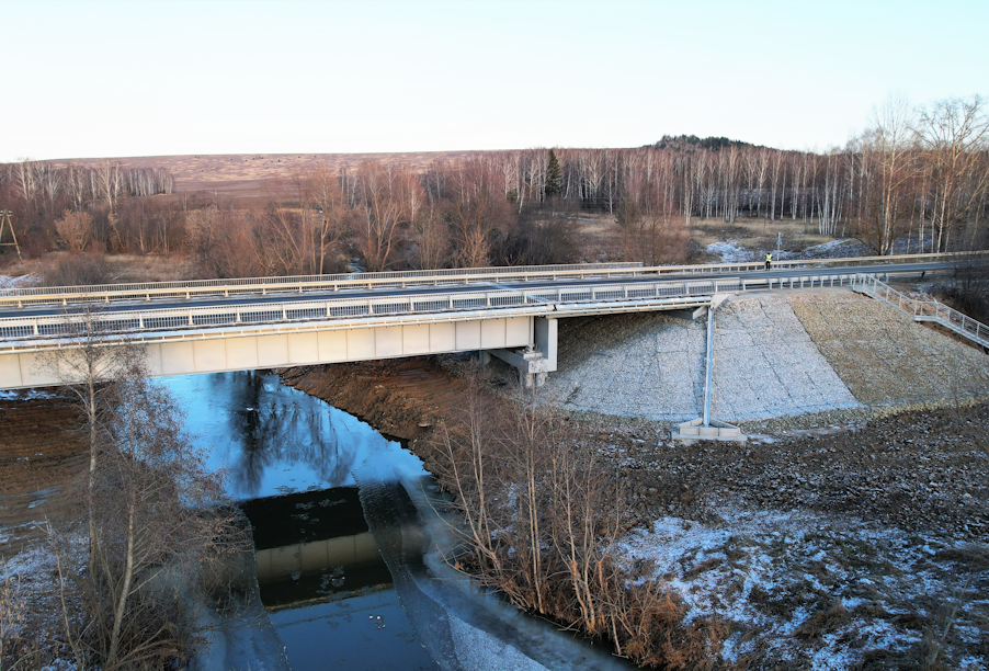 Кировская область: В Уржумском районе отремонтирован мост через реку Буй